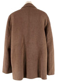 Lafayette 148 Brown Double-face Wool Jacket