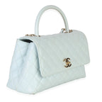 Chanel  Quilted Caviar Medium Coco Top Handle Handbag
