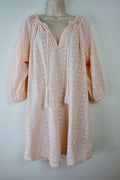 Breezy Embroidered Beach Dress