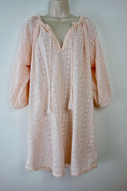 Breezy Embroidered Beach Dress