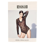 Wolford Romantic Roses Lace String Body