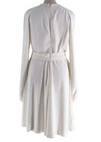 Giambattista Valli Lace Top White Crepe Mini Dress