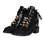 Chanel Metier D'Arts Combat Boots