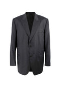 Messori Dark Grey Single-breasted Suit