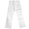 DIOR girls white jeans with CD crystal logo, size 5 years
