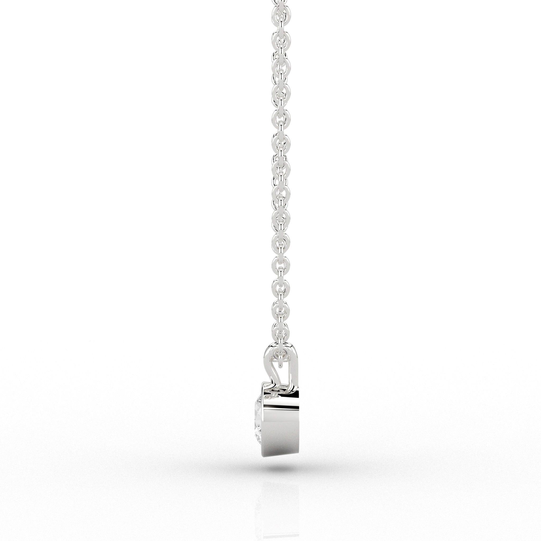 Rae 0.49ct Pendant in 18ct White Gold