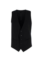 Petar Petrov Black Wyck Wool-Blend  Waistcoat