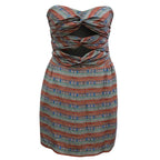 Mara Hoffman Patterned Strapless Dress