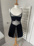 Giambattista Valli Lace Panelled Mini Dress