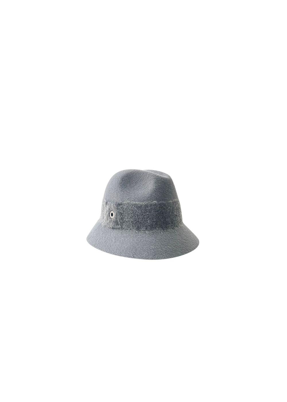 Grey Cashfelt Hat - Size Small