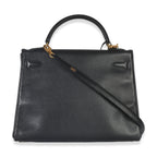 Hermès  Black Ardennes Vintage Kelly  32 GHW