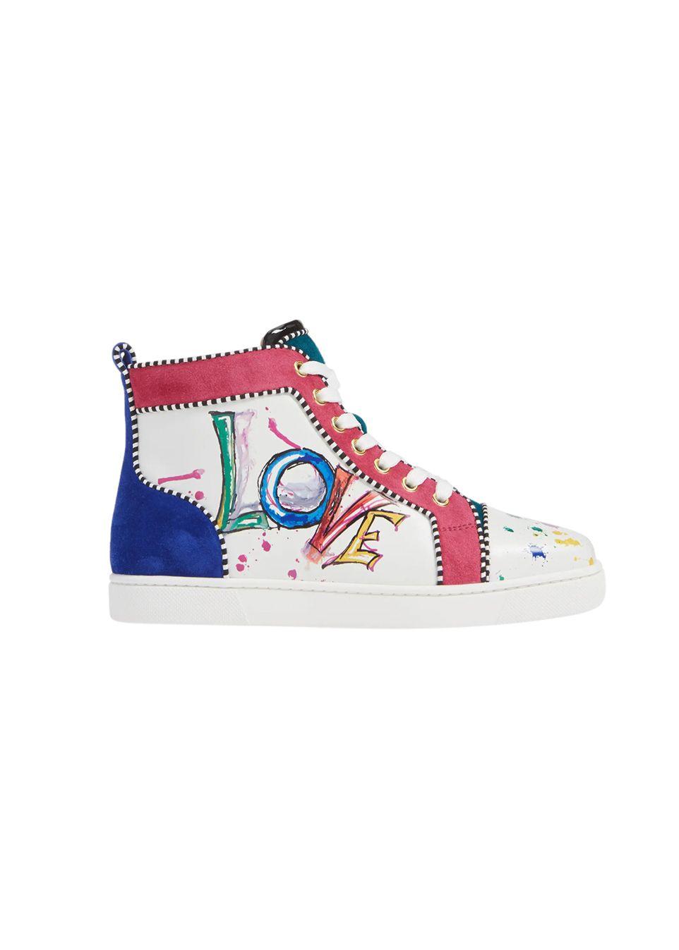 Louis Orlato Love High Top Trainers