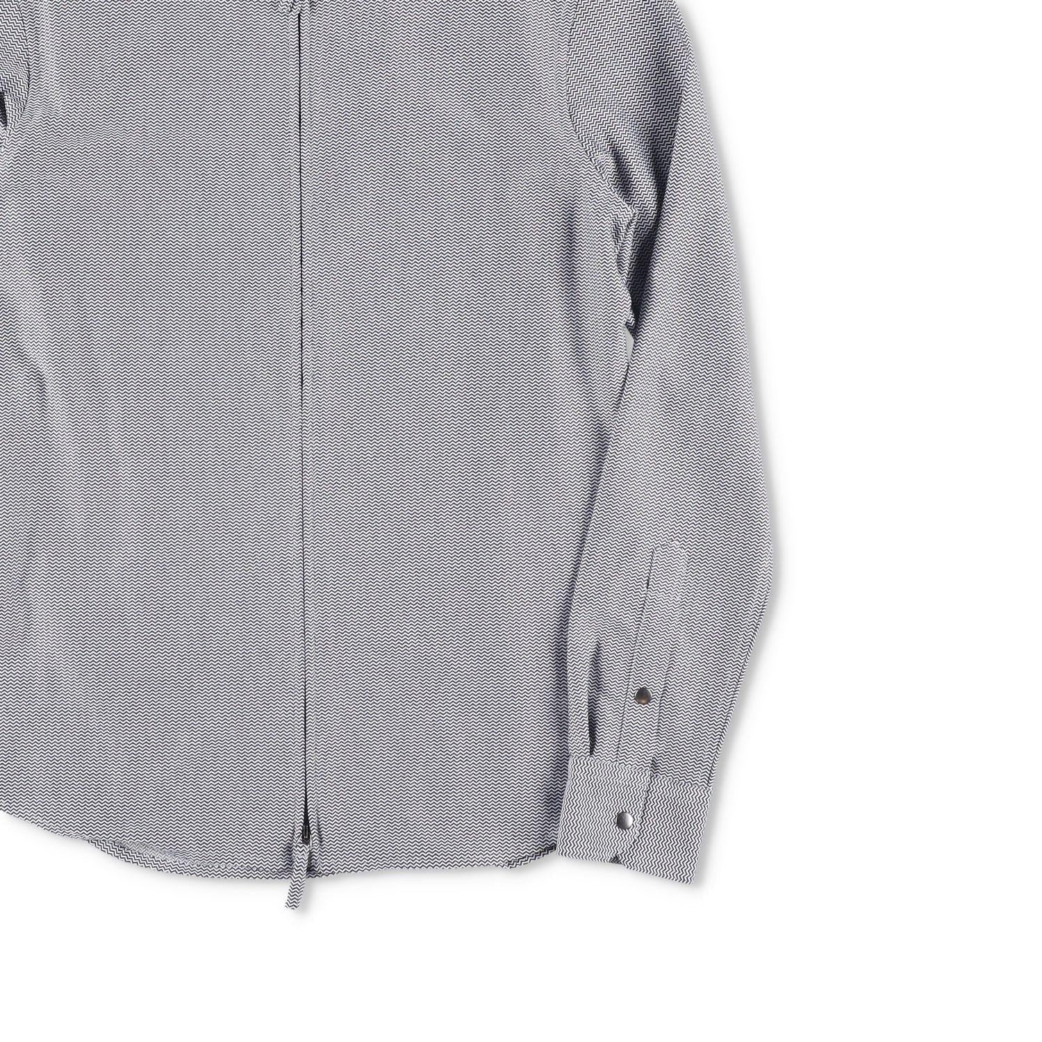 Giorgio Armani Slim-Fit Zip-Up Shirt