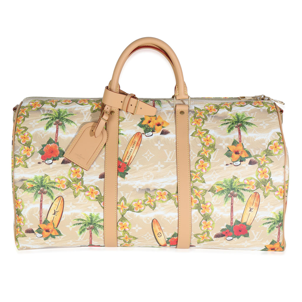 Monogram Coated Canvas Surfin' Keepall Bandouliere 50