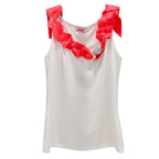 Blumarine Ribbon Vest Top
