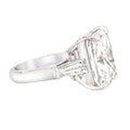 Verde 4ct IGI Certified Lab Grown Cushion Cut Diamond Ring