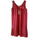 P.A.R.O.S.H Pink Dress Silk