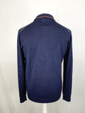 Missoni Mens Blue Long Sleeve Knit Top