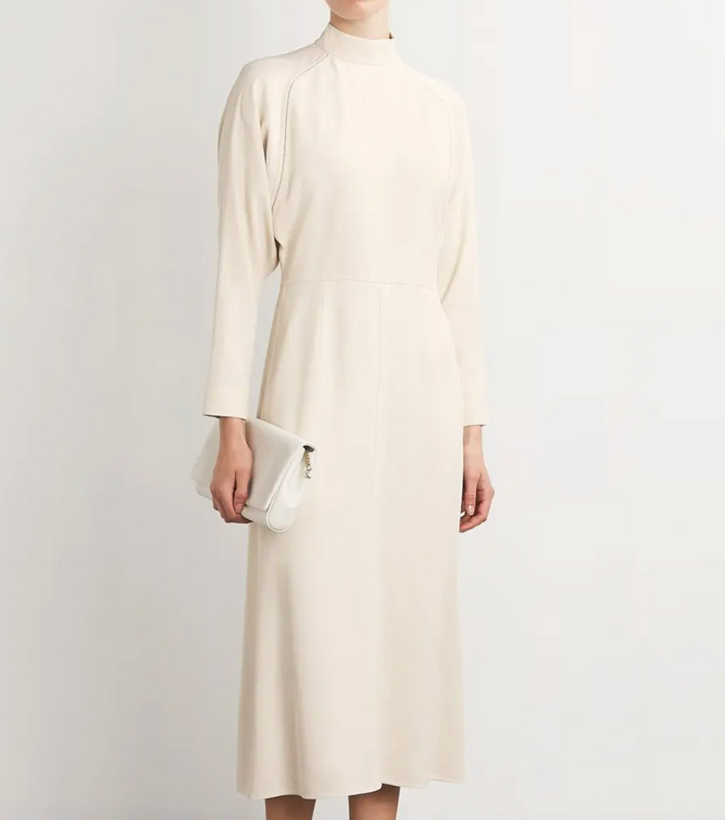 Agnona  Batwing-Sleeve Midi Dress