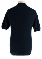 Orlebar Brown Black Short Sleeve Polo
