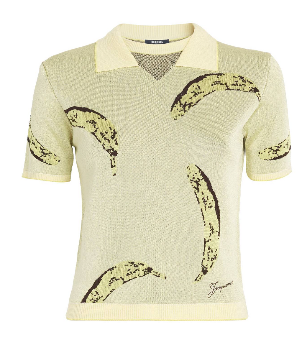 Jacquemus Intarsia-knit T-shirt