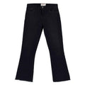 Current/Elliott 'The Kick Jean' Black Corduroy Trousers
