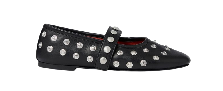 Stella McCartney Black Ryder Ballet Flats