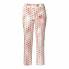 ORLA KIELY Poppy/Busy Bee Cropped Cotton Trousers