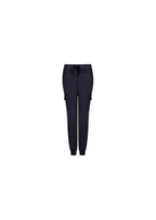 Black Wool Cargo Pants