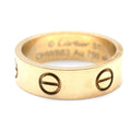 Cartier Yellow Gold LOVE Ring 51 With Box