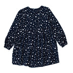 Pinko Navy Star Print Long Sleeve Dress