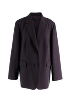 Marina Rinaldi Aubergine Single Breasted Blazer and Trouser Suit