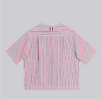 Thom Browne Short Sleeve Boxy Patch Pocket Shirt