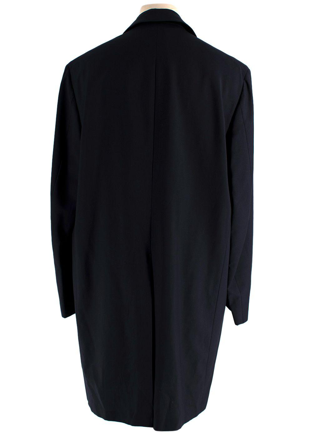 Jil Sander Navy Lightweight Trench Coat