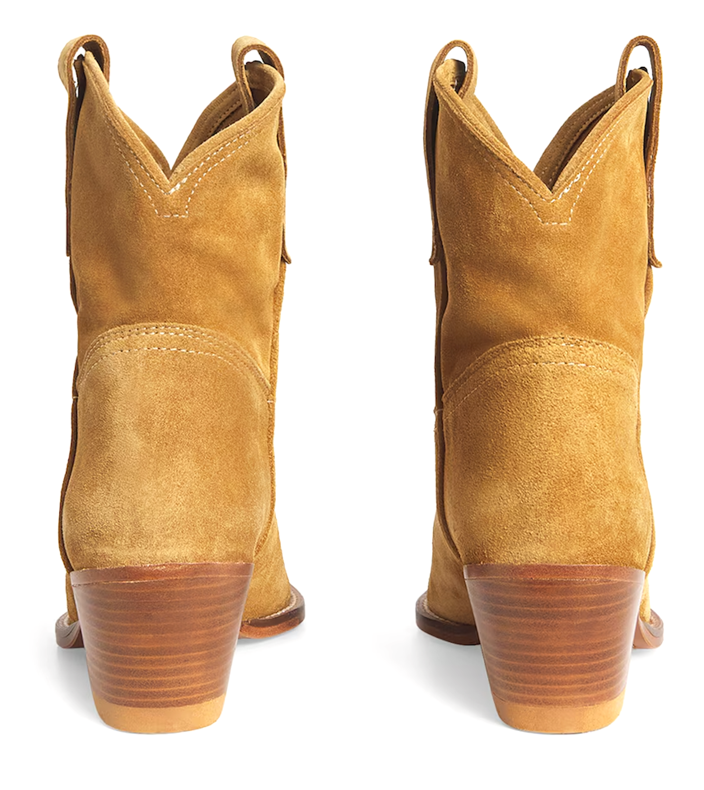 Polo Ralph Lauren Suede Western Ankle Boots 55