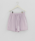 Tekla Lilac Flannel Pyjama Shorts