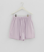 Tekla Lilac Flannel Pyjama Shorts