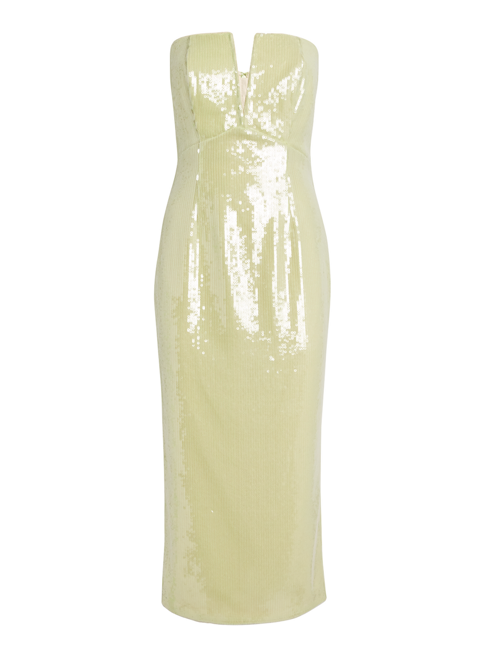 Roland Mouret Sequined Strapless Corset Dress