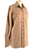 Tan Buttoned Shirt