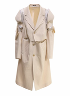 Maison Martin Margiela Deconstructed Cotton Trench Coat