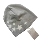 Jimmy Choo Grey Beanie Hat