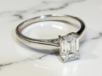 Bespoke Lab Grown White Gold 1 Carat Diamond Ring