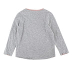 Stella McCartney Grey/Pink Good Day/Bad Day Cotton Reversible Sweater
