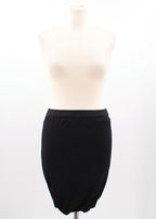 T by Alexander WangSet of two draped & fitted skirts in blue and black