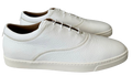 Giorgio Armani White Leather Sneakers