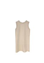 Linen Blend Sleeveless Dress