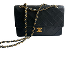 Vintage Lambskin Quilted Medium Double Flap Bag
