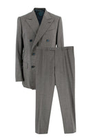 Caruso Grey Double Breasted Suit