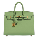 Hermès  Birkin 25 Epsom Sellier Vert Criquet Gold Hardware