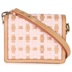 Louis Vuitton Leather Woven Dauphine PM